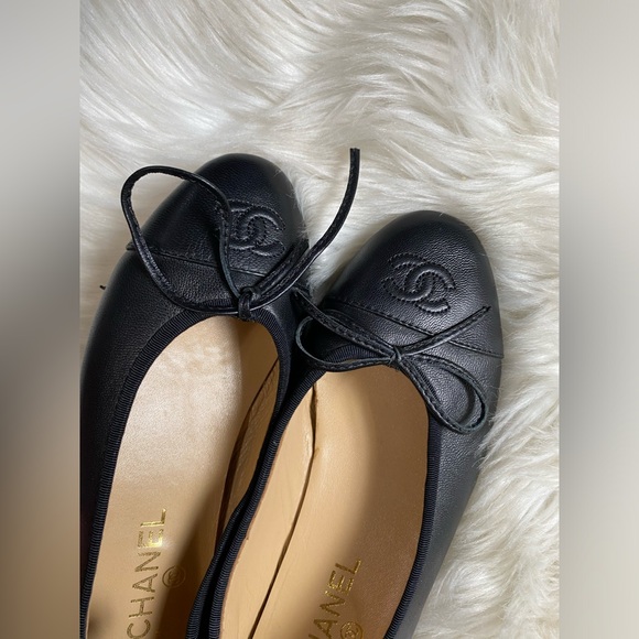 Flats womens bailarinas size 37 6.5 black color - Picture 5 of 8
